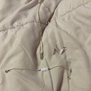 Elegant Silver Jewelry 3 Piece Set